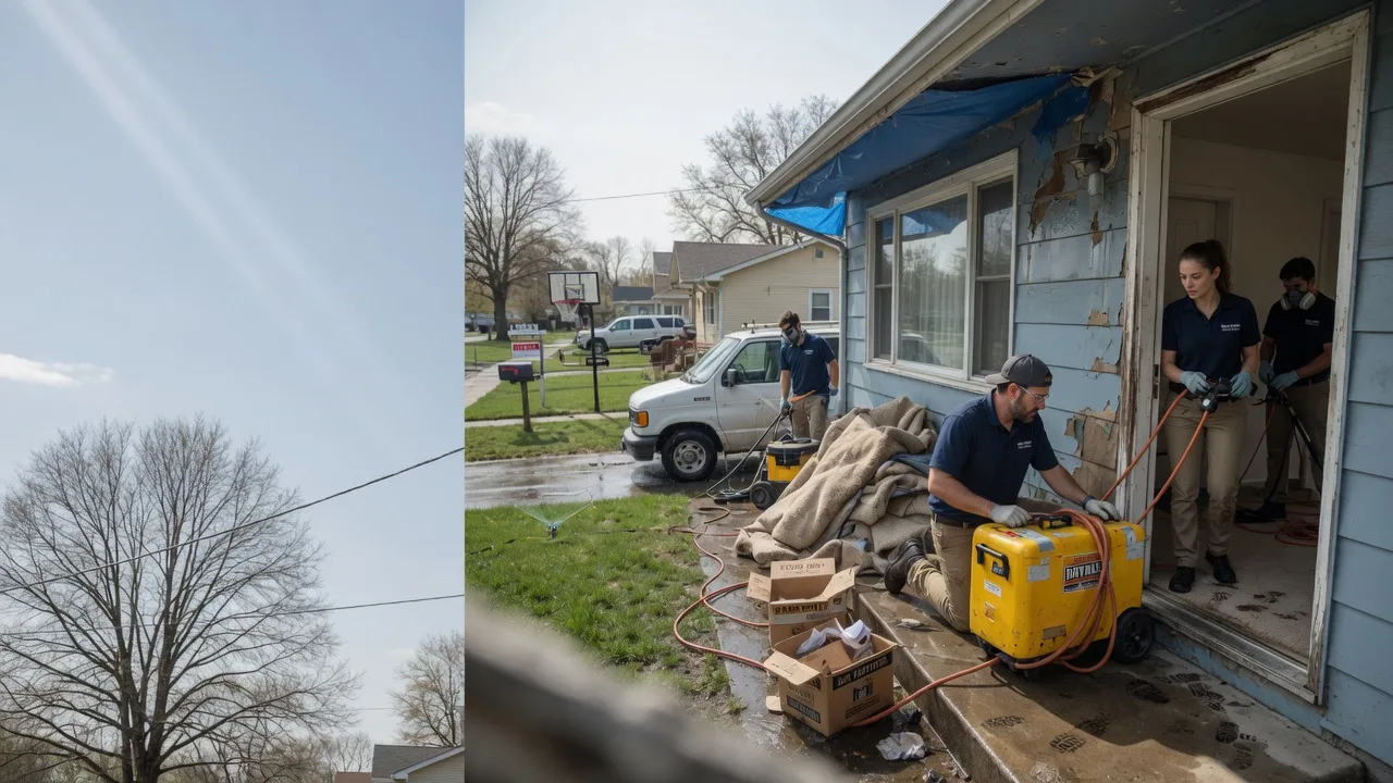 Basement Flood Cleanup in Branch, AR near me